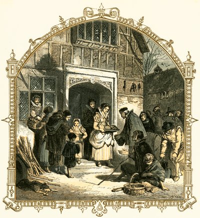 Jótékonyság karácsonykor alkotó: Myles Birket Foster