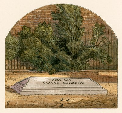 Itt fekszik Oliver Goldsmith alkotó: Myles Birket Foster