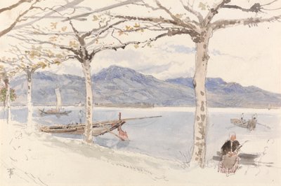 Lago Maggiore, Olaszország alkotó: Myles Birket Foster