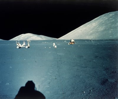 Holdraszállási hely, Apollo 17 küldetés, 1972. december. alkotó: NASA Images