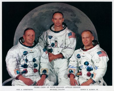 Az Apollo 11 legénysége, 1969. alkotó: NASA Images