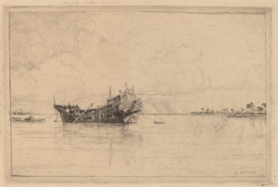 Hajótörés. alkotó: N. Artsay
