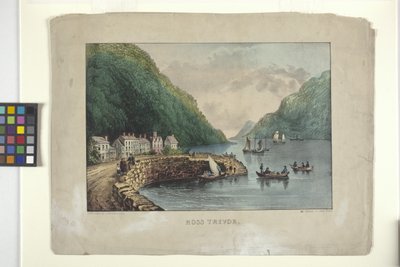 Ross Trevor (kézzel színezett litográfia) alkotó: N. and Ives J.M. (1824 95) Currier