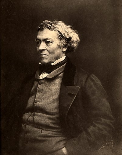 Jean Baptiste Camille Corot francia festő portréja alkotó: Nadar
