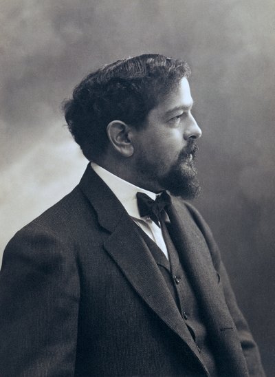 Claude Debussy portréja (Saint-Germain-en-Laye alkotó: Nadar
