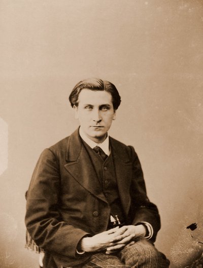Francois Coppee költő, 1842-1908 portréja (fotó) alkotó: Nadar