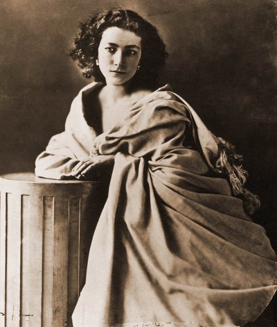 Henriette Rosine Bernard portréja Sarah Bernhardt (1844-1923), színésznő 1844-1923 között (fotó) alkotó: Nadar
