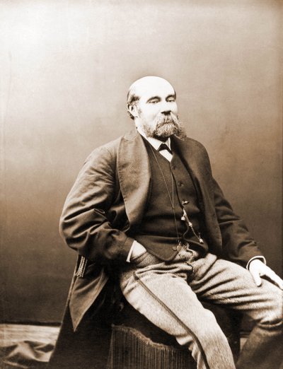 Paul Feval, Gaboriau és Ponson du Terrail 1817-1887 közötti filetonista portréja (fotó) alkotó: Nadar