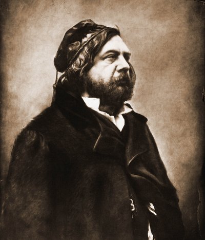 Theophile Gautier, költő, 1811-1872 portréja (fotó) alkotó: Nadar