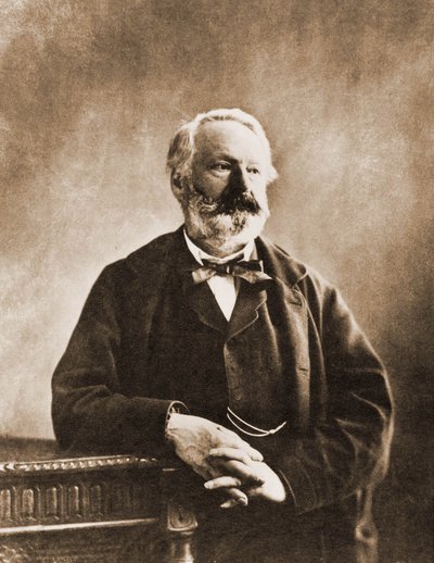 Victor Hugo költő és író portréja 1802-1855 (fotó) alkotó: Nadar