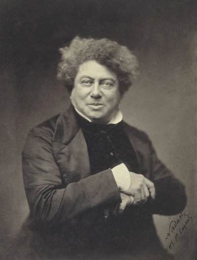 Alexander Dumas apja (1802-1870) alkotó: Nadar