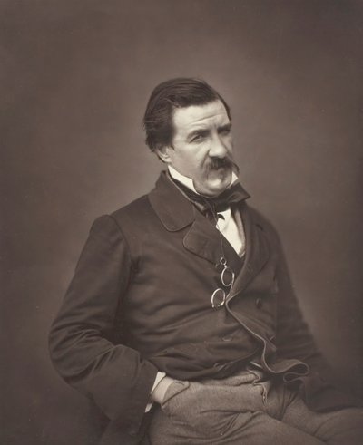 Champfleury születésű Jules François Felix Fleury-Husson francia kritikus és regényíró, 1821-1889, 1855 körül alkotó: Nadar
