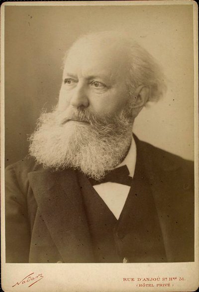 Charles Gounod francia zeneszerző, 19. század vége alkotó: Nadar