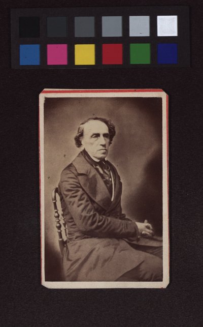 Giacomo Meyerbeer (1791-1864), zeneszerző, karmester, zongorista alkotó: Nadar