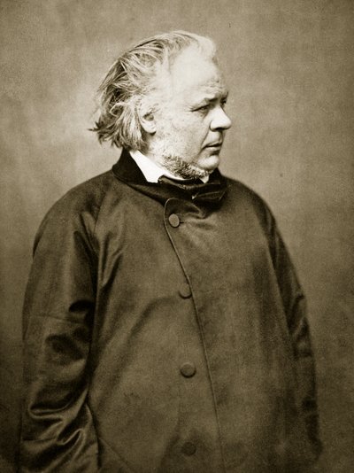 Honore Daumier (szépia fotó) alkotó: Nadar
