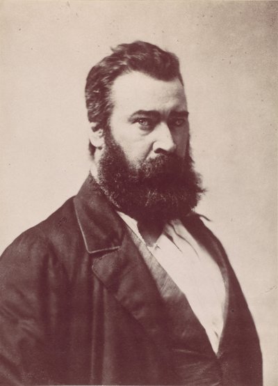 Jean-François Millet, 1856-58, nyomtatott kb. 1900. alkotó: Nadar