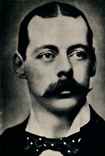 Lord Randolph Churchill, 1889, 1945. alkotó: Nadar
