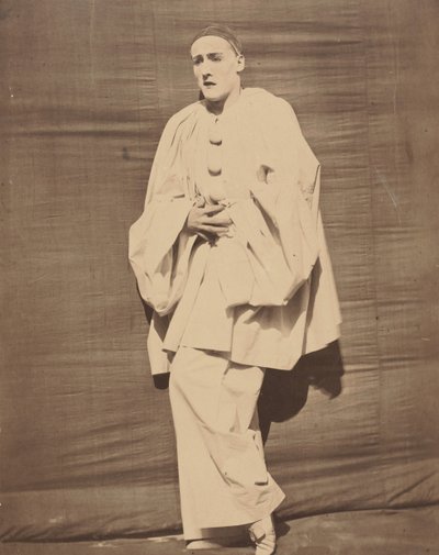 Pierrot fájdalmaiban, kb. 1854-55. alkotó: Nadar