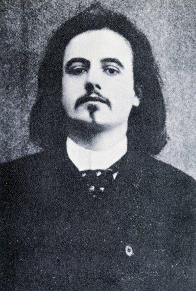 Alfred Jarry portréja, 1896 alkotó: Nadar
