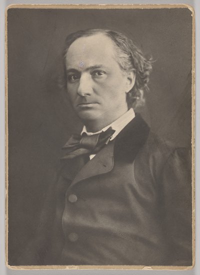 Baudelaire portréja alkotó: Nadar