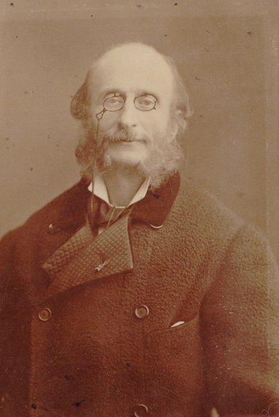 Jacques Offenbach portréja 1819-1880, 1870. alkotó: Nadar