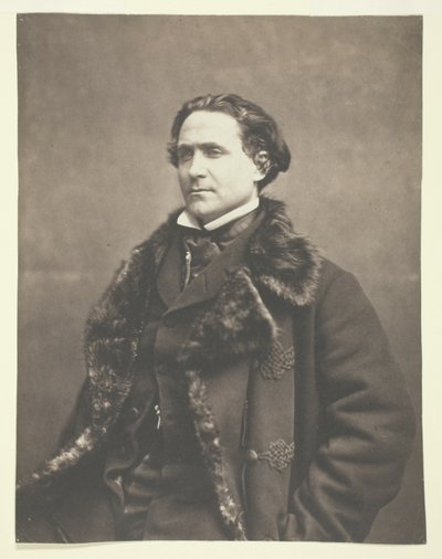 La Fontaine portréja alkotó: Nadar