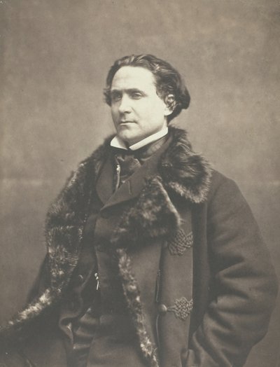 La Fontaine portréja, c. 1854-1860. alkotó: Nadar