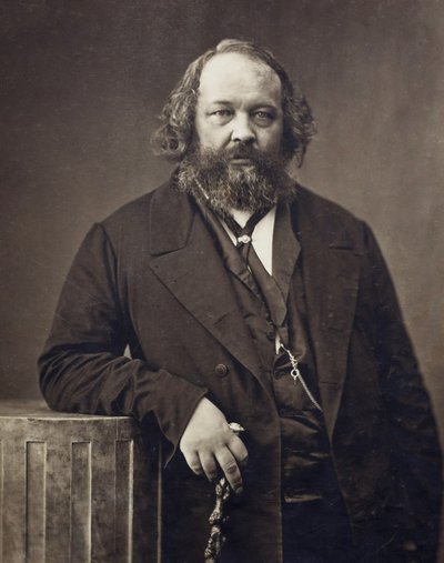Mihail Alekszandrovics Bakunyin portréja 1814-1876, kb. 1860 alkotó: Nadar
