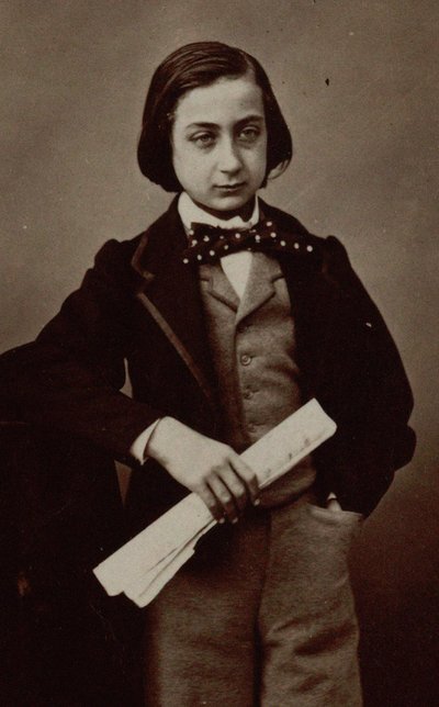 Henri Ketten hegedűművész és zeneszerző portréja 1848-1883. alkotó: Nadar