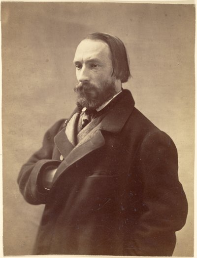 Auguste Vacquerie, író alkotó: Nadar [Gaspard Félix Tournachon]