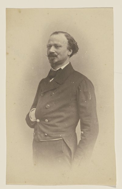 De La Pierre, hadnagy, párbajhős, boulevardier alkotó: Nadar [Gaspard Félix Tournachon]