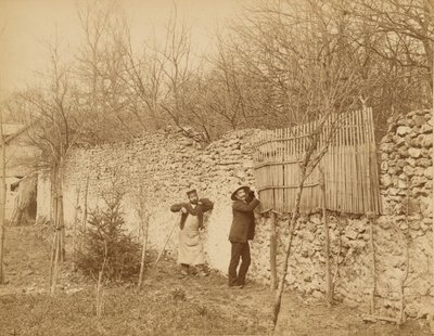 Ermitage de Sénart, kertész és Jules Belaube alkotó: Nadar [Gaspard Félix Tournachon]