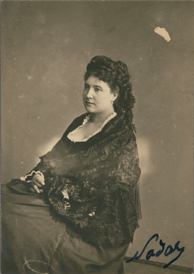 [Judith Gautier] alkotó: Nadar [Gaspard Félix Tournachon]