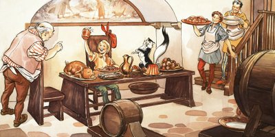 Dick Whittington és macskája alkotó: Nadir Quinto
