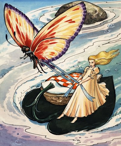Thumbelina, a Fun in Toyland Annualból alkotó: Nadir Quinto
