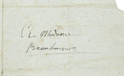 Levél Josephine de Beauharnais-nak alkotó: Napoleon Bonaparte