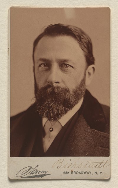 Albert Bierstadt alkotó: Napoleon Sarony