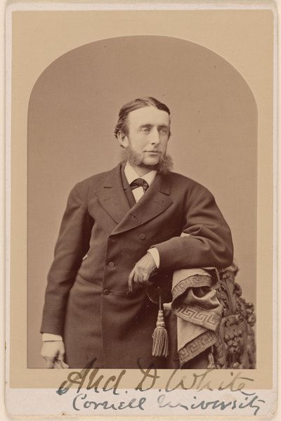 Andrew Dickson White alkotó: Napoleon Sarony