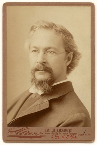 Charles Henry Parkhurst alkotó: Napoleon Sarony