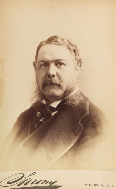 Chester Alan Arthur alkotó: Napoleon Sarony