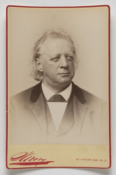 Henry Ward Beecher alkotó: Napoleon Sarony