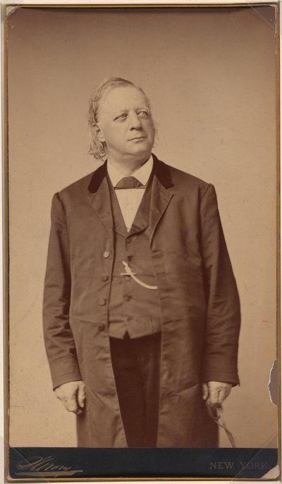 Henry Ward Beecher alkotó: Napoleon Sarony