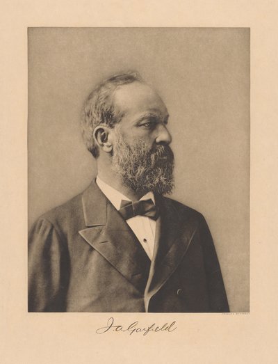 James Garfield alkotó: Napoleon Sarony