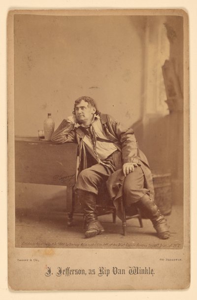 Joseph Jefferson alkotó: Napoleon Sarony