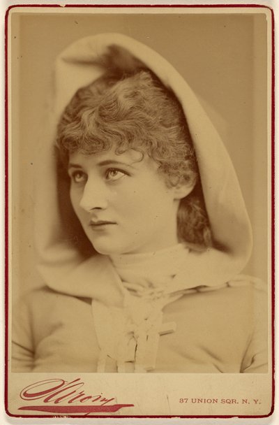 Mary Anderson alkotó: Napoleon Sarony