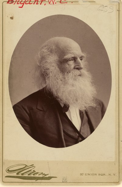 William Cullen Bryant alkotó: Napoleon Sarony