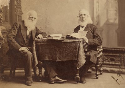 William Cullen Bryant és Peter Cooper alkotó: Napoleon Sarony