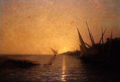 A Níluson alkotó: Narcisse Berchere