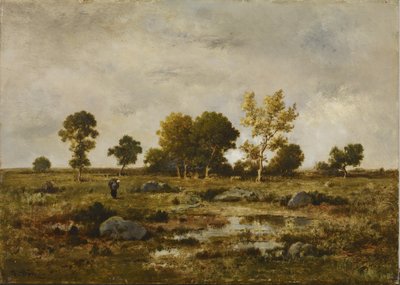 Őszi hatás, Fontainebleau alkotó: Narcisse Virgile Diaz de la Peña