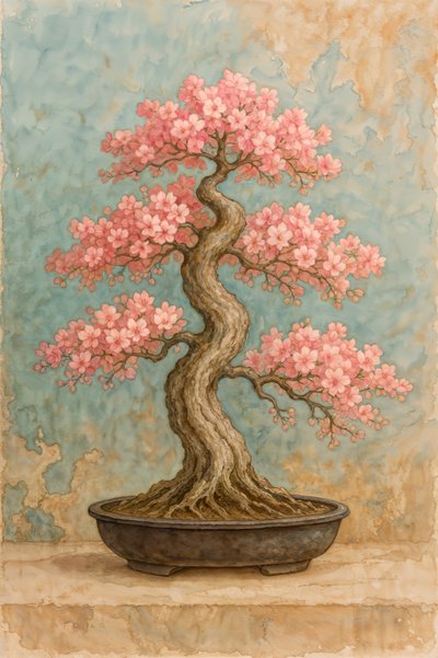Cseresznyevirágos bonsai alkotó: Natalie Bruns